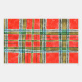 Stickers rectangle MAC BAIN TARTAN (Devant)