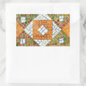 Stickers Rectangle MOSAIC AUTUMN (Sac)