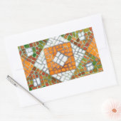 Stickers Rectangle MOSAIC AUTUMN (Enveloppe)
