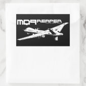 Stickers Rectangle MQ-9 (Sac)
