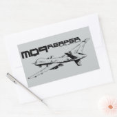 Stickers Rectangle MQ-9 (Enveloppe)
