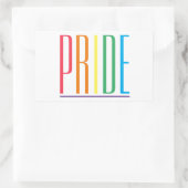 Stickers Rectangle PRIDE (Sac)