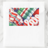 Stickers rectangle RIBBON (Sac)