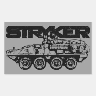 Stickers Rectangle Stryker