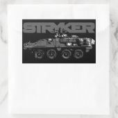 Stickers Rectangle Stryker (Sac)