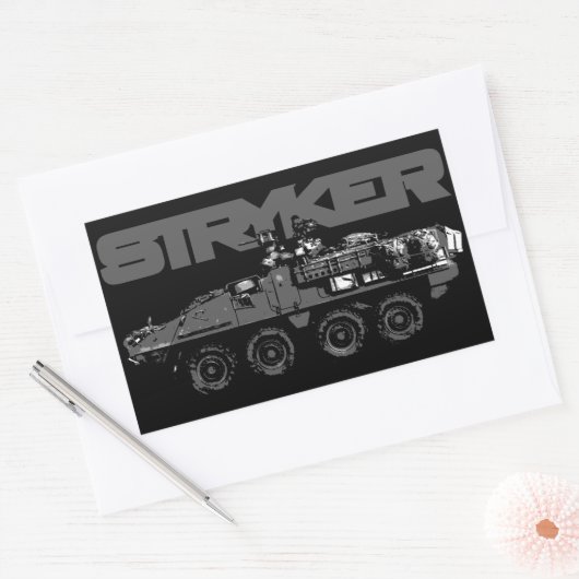 Stickers Rectangle Stryker (Enveloppe)