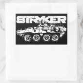 Stickers Rectangle Stryker (Sac)