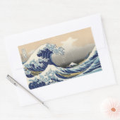 Stickers Rectangulaires Grande Vague (Enveloppe)