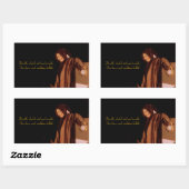 Stickers rectangulaires 'The Witch' (Feuille)