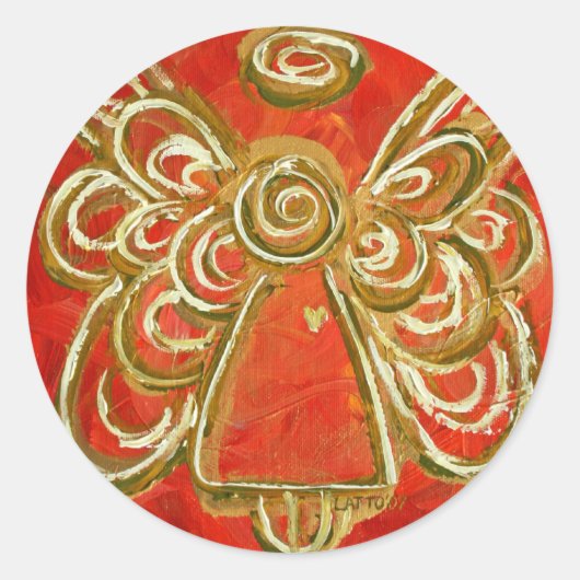 Stickers Red Angel (Devant)