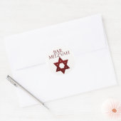stickers Red Bar Mitzvah (Enveloppe)