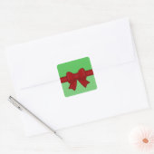 Stickers Red Bow de vacances (Enveloppe)