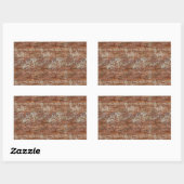 Stickers Red Brickwall (Feuille)