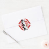 Stickers Red Burst Spine (Enveloppe)