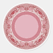 Stickers Red classique (Devant)