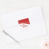 Stickers Red Dazzling Star Curs (Enveloppe)