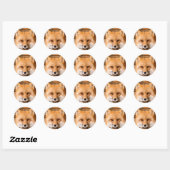 Stickers Red Fox (Feuille)