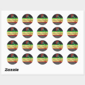 Stickers Red Green Black Gold Merry Christmas Bows (Feuille)