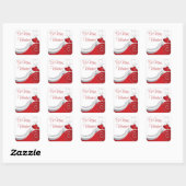 Stickers - Red Heart Silver Lining (Feuille)
