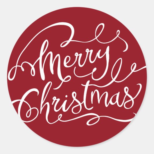 Stickers Red Joyer Christmas (Devant)