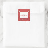 Stickers Red Modern Berry Holiday (Sac)