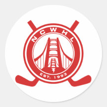 Stickers Red NCWHL