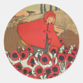 Stickers Red Riding Capture de Poppies (Devant)