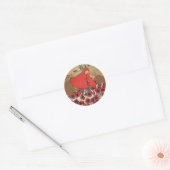 Stickers Red Riding Capture de Poppies (Enveloppe)