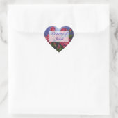 Stickers Red Roses Heart Book (Sac)