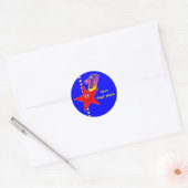 Stickers Red Star 1er anniversaire (Enveloppe)