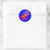 Stickers Red Star 5e anniversaire (Sac)