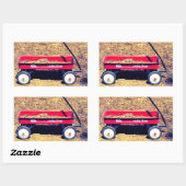Stickers Red Wagon (Feuille)