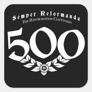 Stickers Réforme du 500e anniversaire - 6 pack