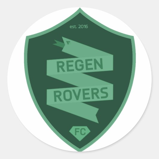 stickers Regen Rovers (Devant)