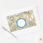 Stickers Réglage de table de restaurant (Enveloppe)