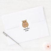 Stickers Règle de Hamster de Carton mignon (Enveloppe)