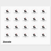 Stickers Règle Schnauzers (Feuille)