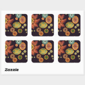 Stickers Remix d'écureuils de mer (Feuille)