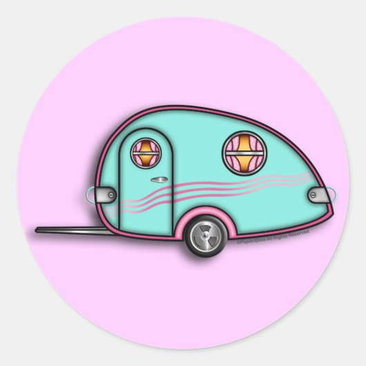 Stickers Remorque RV (Devant)