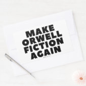 Stickers "Rendre Orwell Fiction" (Enveloppe)