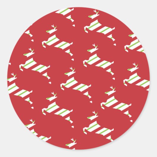 stickers rennes de noël (Devant)