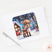 Stickers rennes de Noël (Enveloppe)