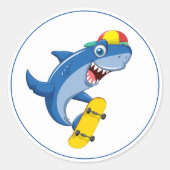 Stickers Requin (Devant)