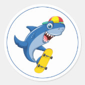 Stickers Requin (Devant)