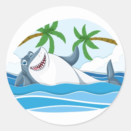 Stickers Requin (Devant)