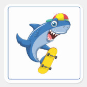 Stickers Requin (Devant)