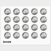 Stickers Ressort Rustique En Fleurs D'Pommes (Feuille)
