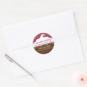 Stickers rétro de découpe de gâteau (Enveloppe)
