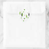 Stickers Retro Green Diamonds & Starburst (Sac)