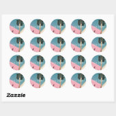 Stickers Retro Palm Springs (Feuille)